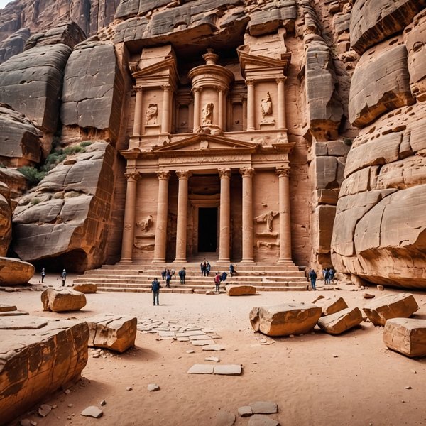 Comment organiser une visite des sites archéologiques de Petra, Jordanie en période de basse saison?