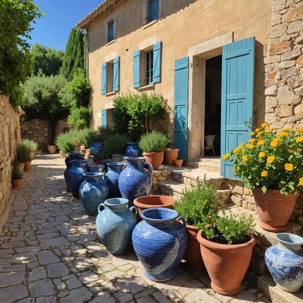 Où trouver une maison de vacances en Provence avec des ateliers de poterie et des visites de musées?