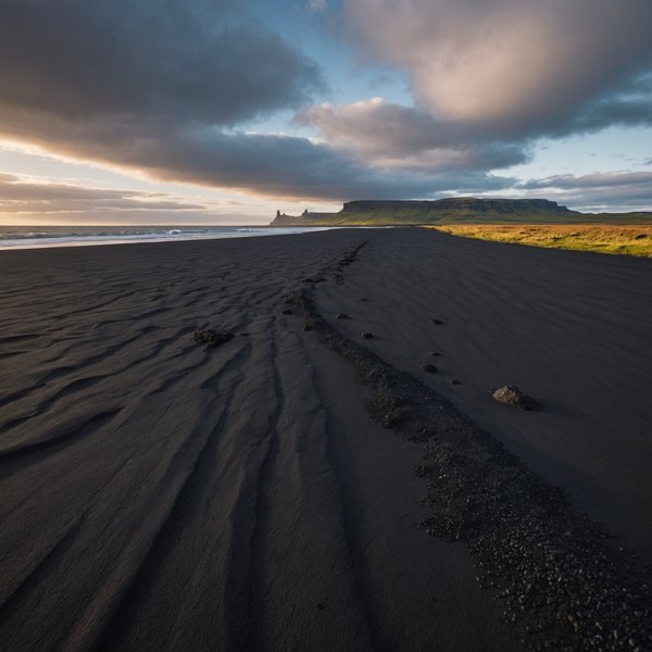 Quelles croisières permettent de découvrir les plages de sable noir en Islande?