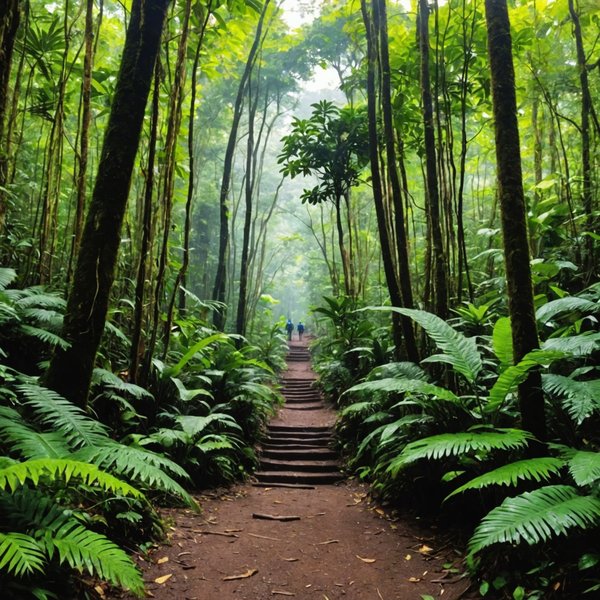 Quels sont les meilleurs itinéraires pour une randonnée en forêt tropicale au Costa Rica?